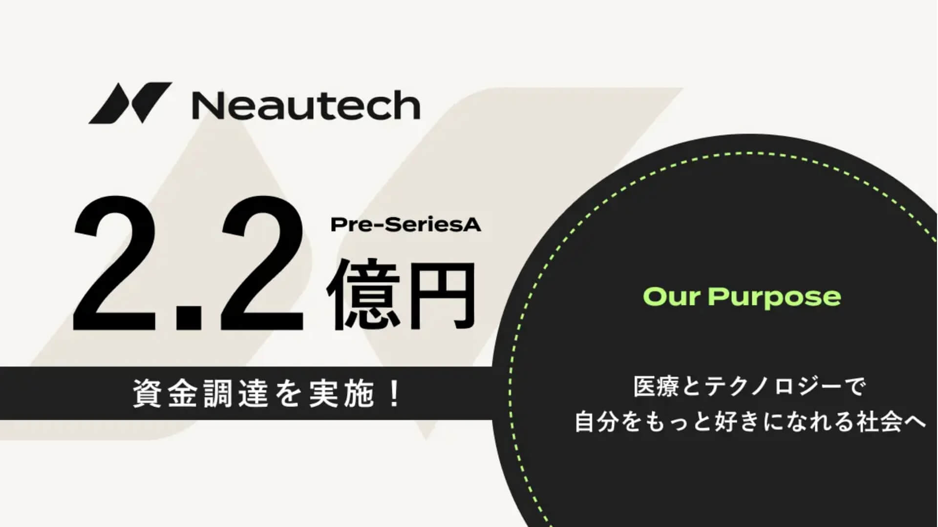 オンライン美肌治療サービスを提供する株式会社Neautechが2.2億円の資金調達ー累計調達額は8.3億円に