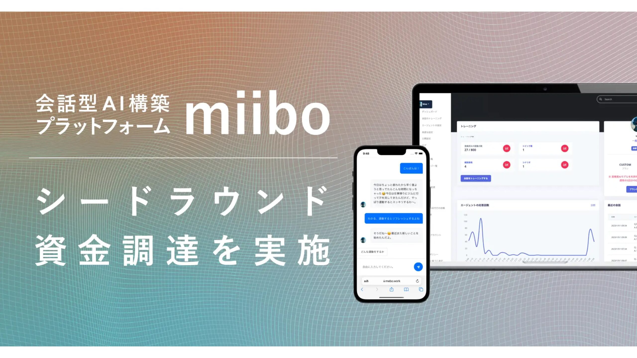 株式会社miibo、シードラウンドで6,000万円の資金調達